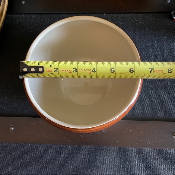 Vintage Grespots Digoin Stoneware Bowl - Picture 6 of 7